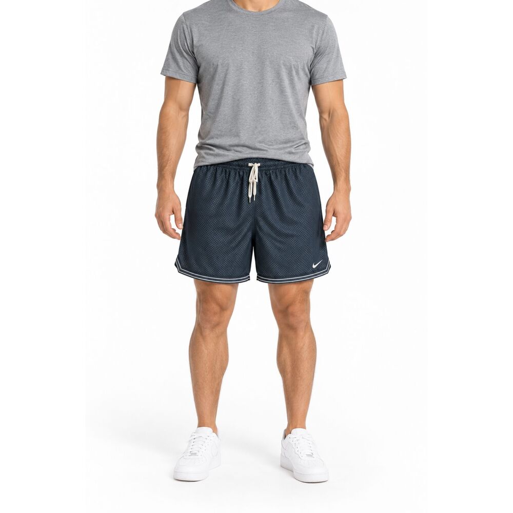 Nike Men’s Navy Dri-FIT Athletic Shorts | Size XL